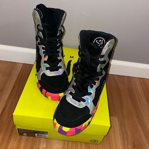 BRAND NEW Zumba “Street Elevate” hightop bootie sneakers ( unique style ) in BOX